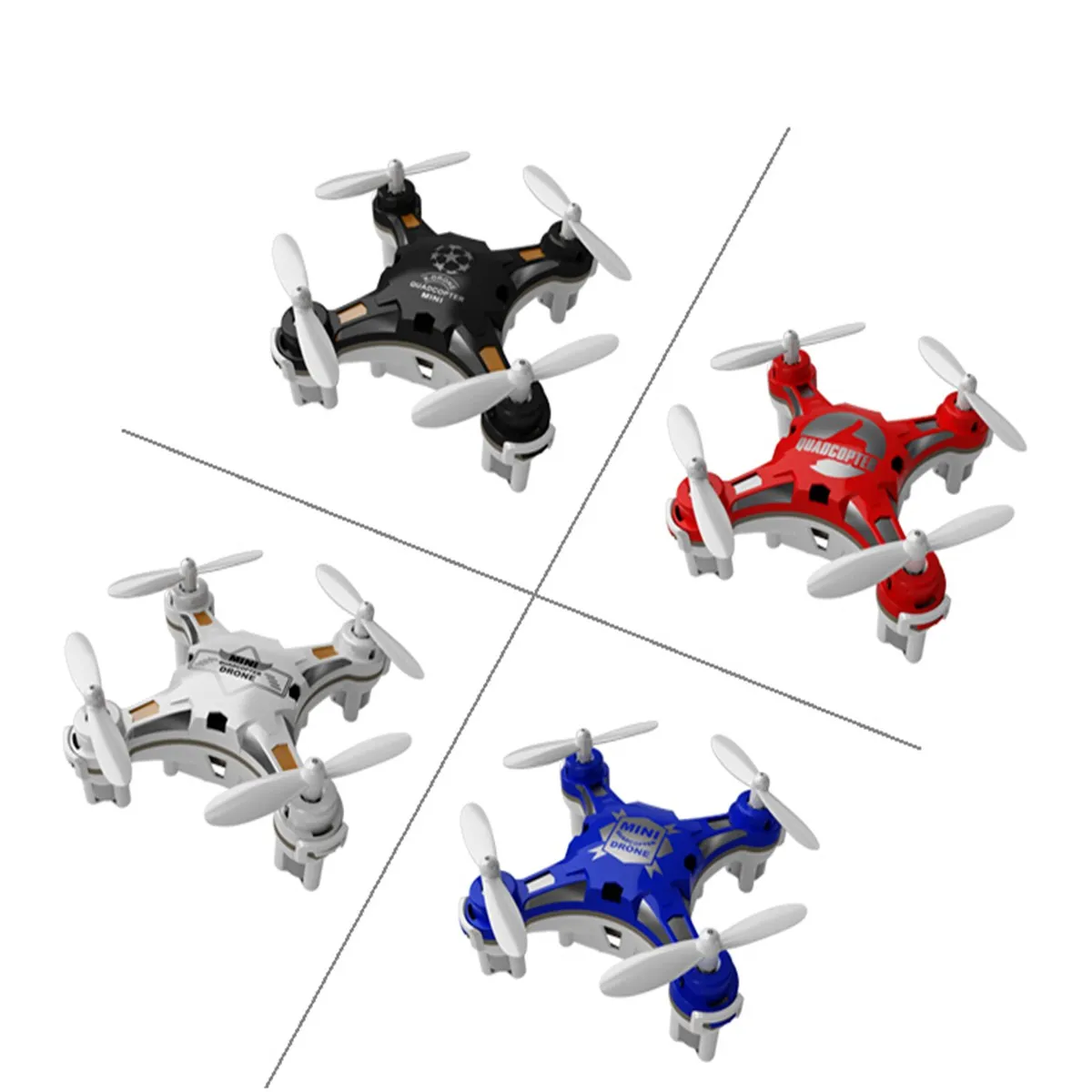 Новейшая модель FQ777 мини-Дрон 4CH 6 AXIS GYRO RC QUADCOPTER переключаемый контроллер RTF Бла