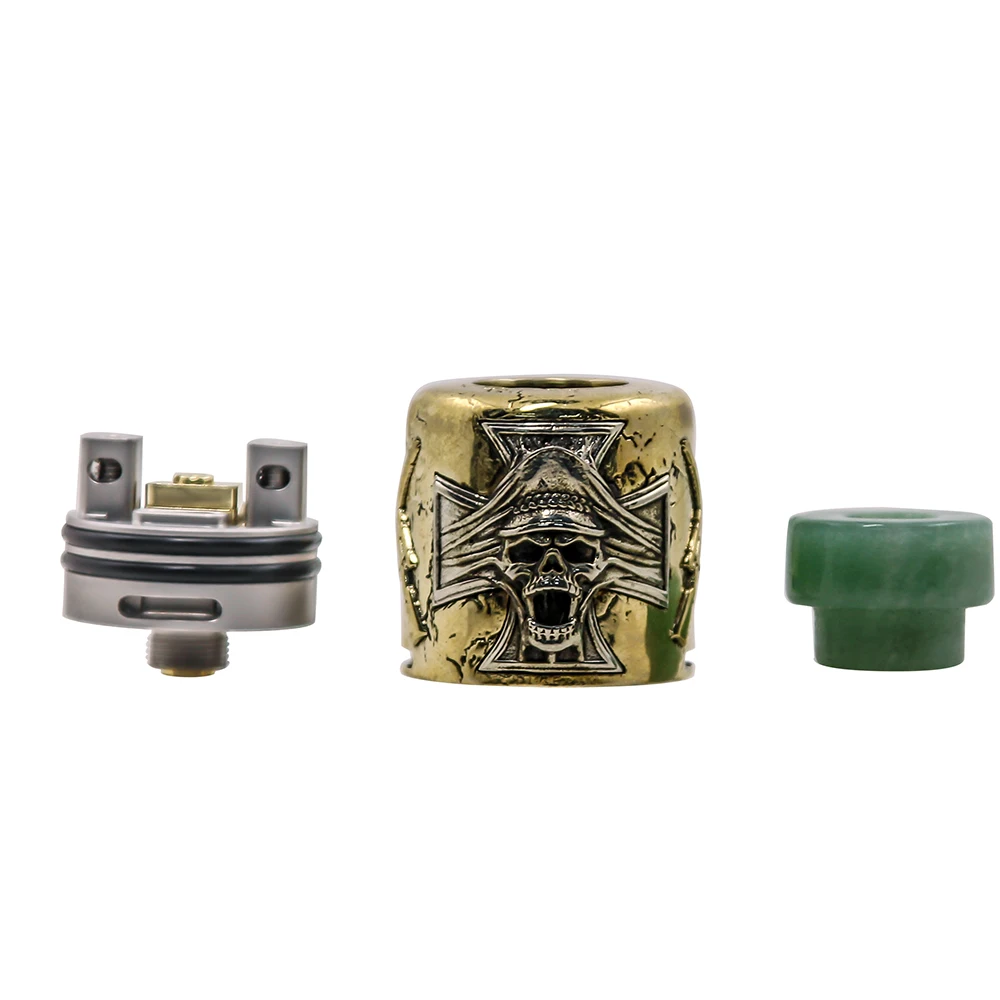 Оригинальный Fumytech Damnation RDA танк 24 мм Нижний поток воздуха Vape Танк BF Pin сок