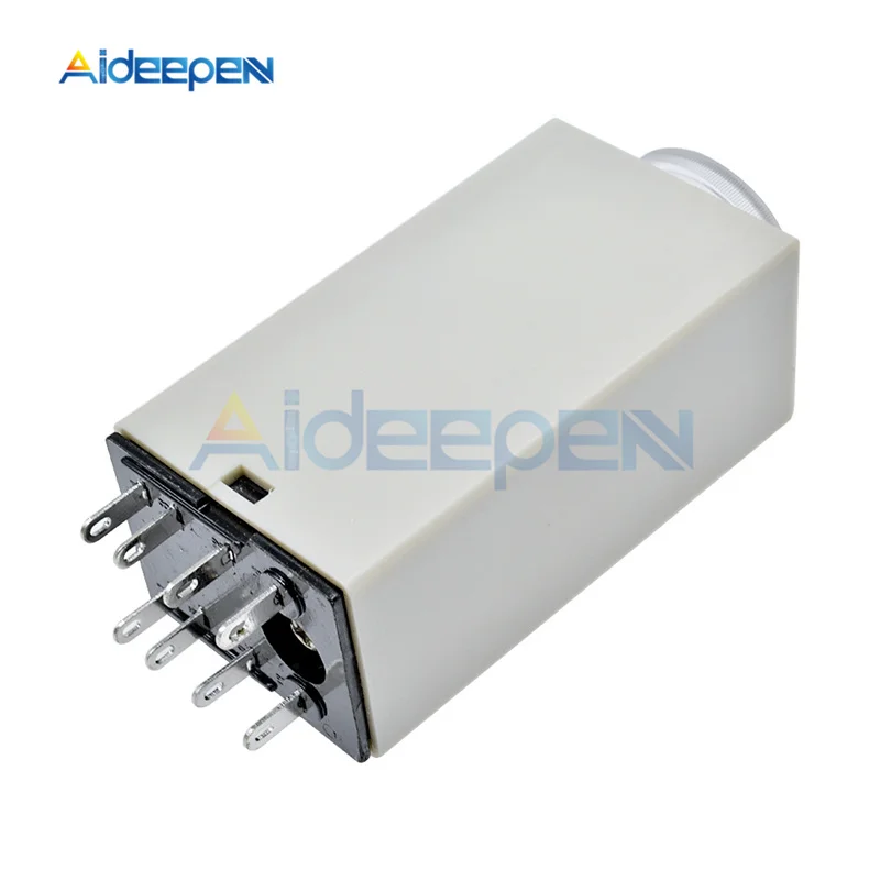 1 комплект H3Y-2 AC 110 В 220 В DC 12 В 24 В таймер задержки Реле времени модуль 8 Pin 0-30 минут/секунд с PYF08A релейная база розетка