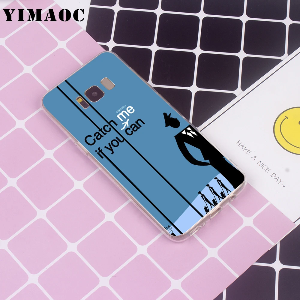 YIMAOC Поймайте меня если вы можете для samsung Galaxy A10 A20 A30 A40 A50 A70 A2 J4 J6 J7 J8 Core Duo Note 10 Plus