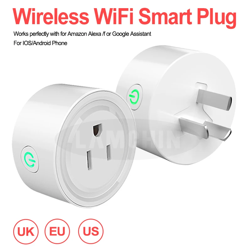 Смарт розетка 16 А с поддержкой Wi Fi и голосовым управлением|Зарядные устройства