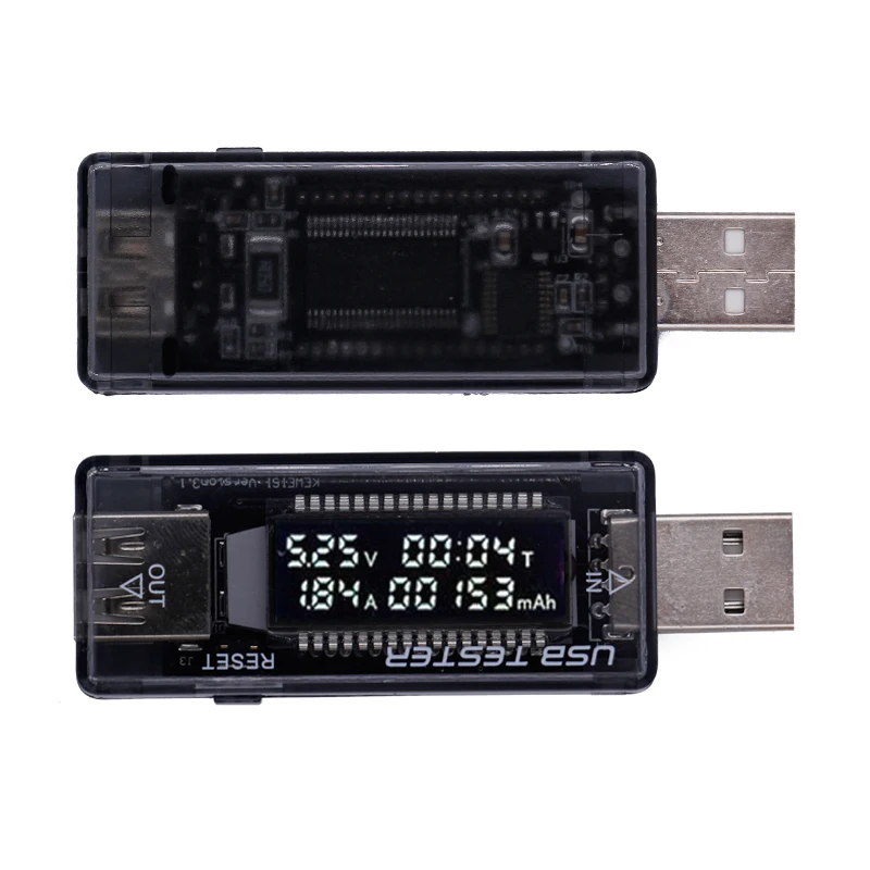 Тестер аккумулятора телефона QC 2 0 3 ЖК дисплей USB зарядное устройство измеритель