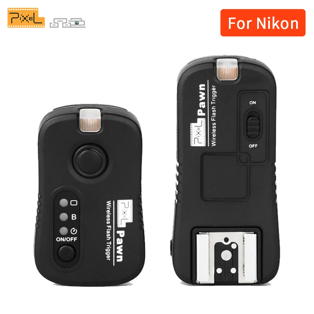 Pixel TF-362 беспроводной триггер вспышки для Nikon D700 D300S D3100 D7000 D5000 пульт дистанционного