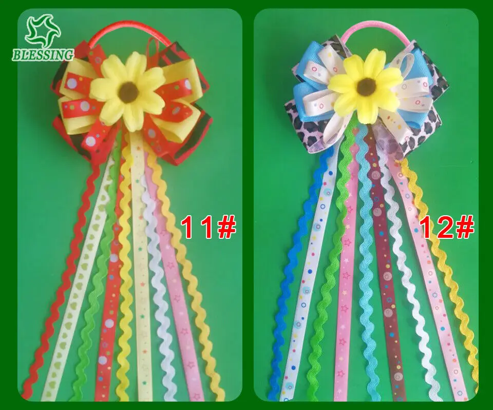 Эластичные пони-стринги с бантом для девочек 20 дюймов 4 дюйма | Аксессуары одежды