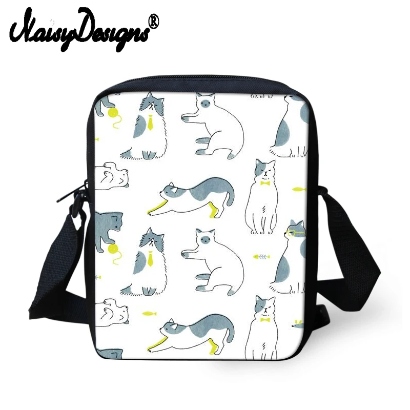 Сумка с милым котом для детского сада кросс боди|Сумки-кроссбоди| |