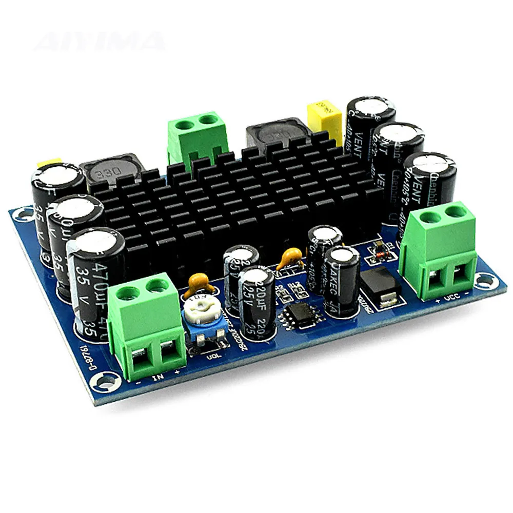 AIYIMA TPA3116D2 мини усилитель мощности профессиональная плата моно 150 Вт цифровой