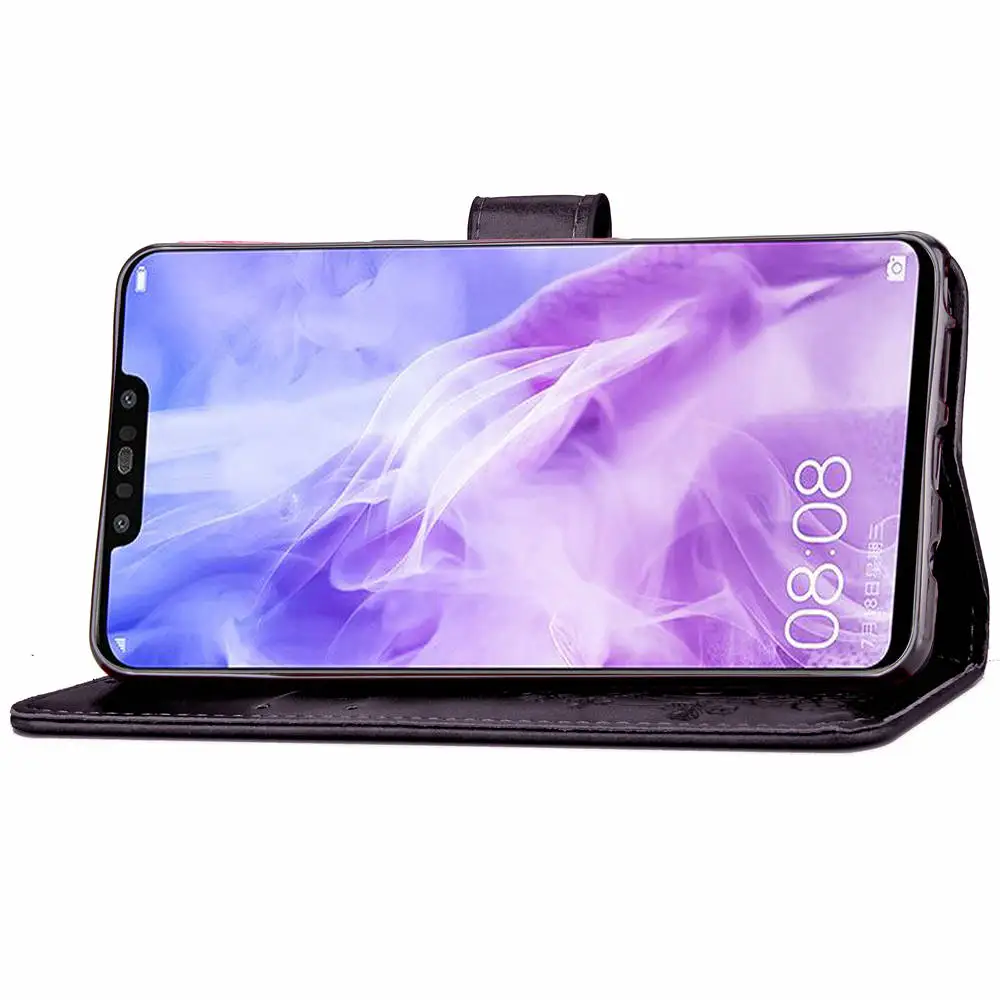 Чехол для телефона Huawei Nova 3 3i откидная задняя крышка из искусственной кожи