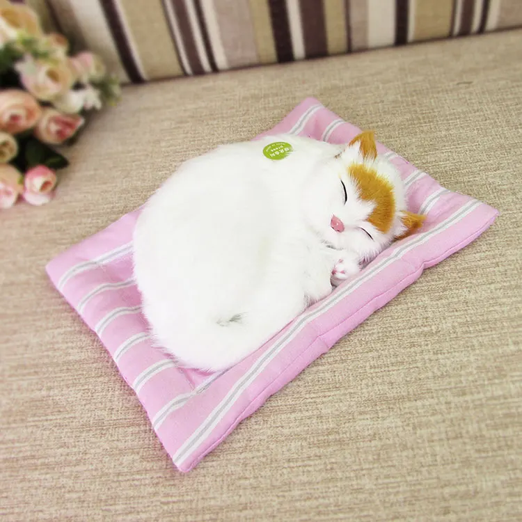 Имитация кота плюшевая игрушка будет называть милое животное кукла автомобиль