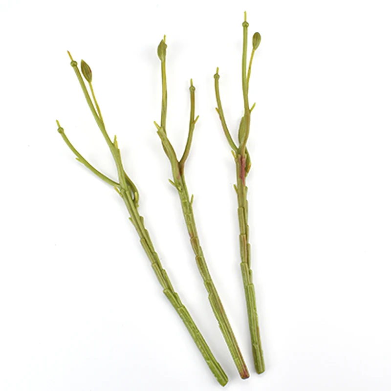 3 шт. 34 см Роза ветка короткая стволовая Цветочная композиция искусственные