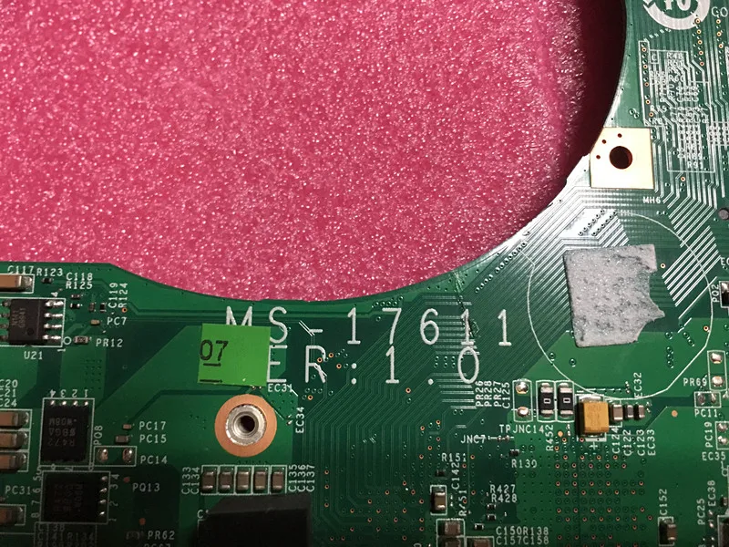 MS-1761 для MSI GT780 GT780DX Материнская плата ноутбука MS-17611 REV 1,0/1,1 тест ОК