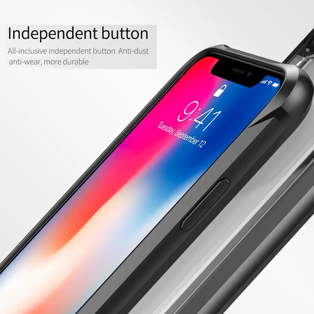 NORTHFIRE Shockproof Armor Phone Case For iphone XSMAX X XS XR 7 8 Transparent Matte 7Plus 8Plus Cover Coque |