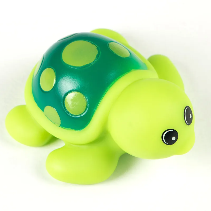 Цветные резиновые плавающие игрушки для купания с животными детские бассейна