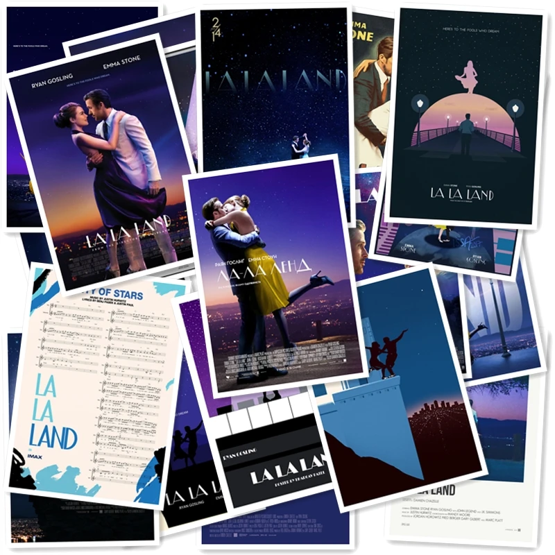 La Land 20/шт ПВХ серия стикер домашний декор холодильник стиль стены путешествия чемодан Граффити стиль