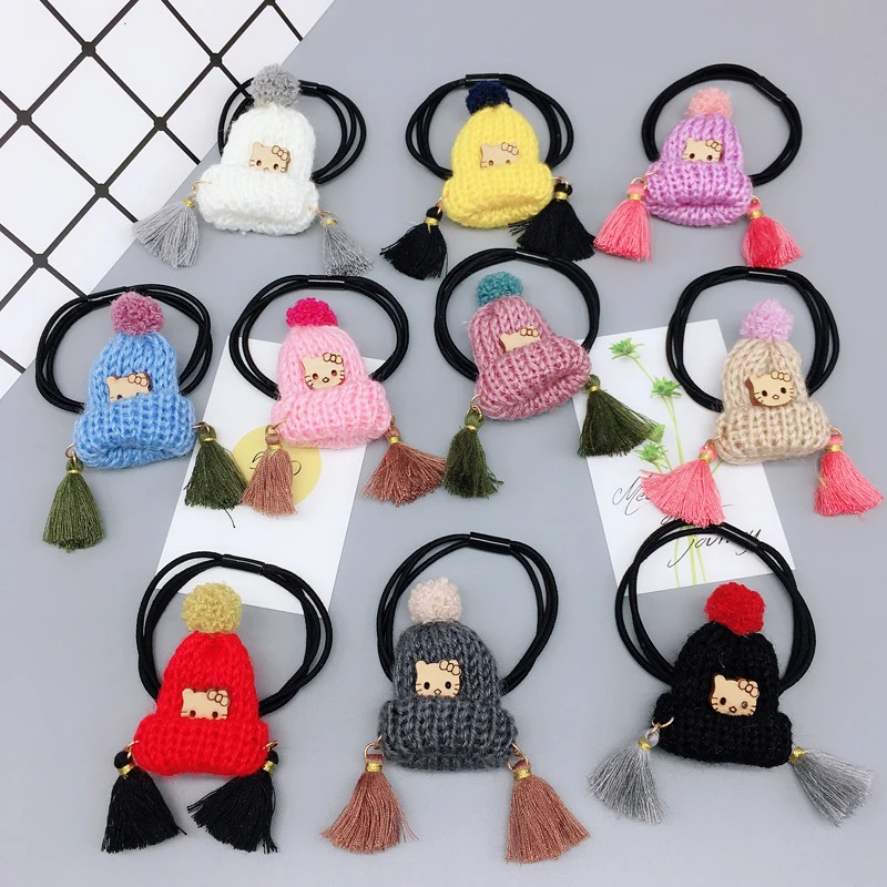 Kawaii Маленькая шляпа кошка девушка повязки на голову аксессуар для волос pour femme