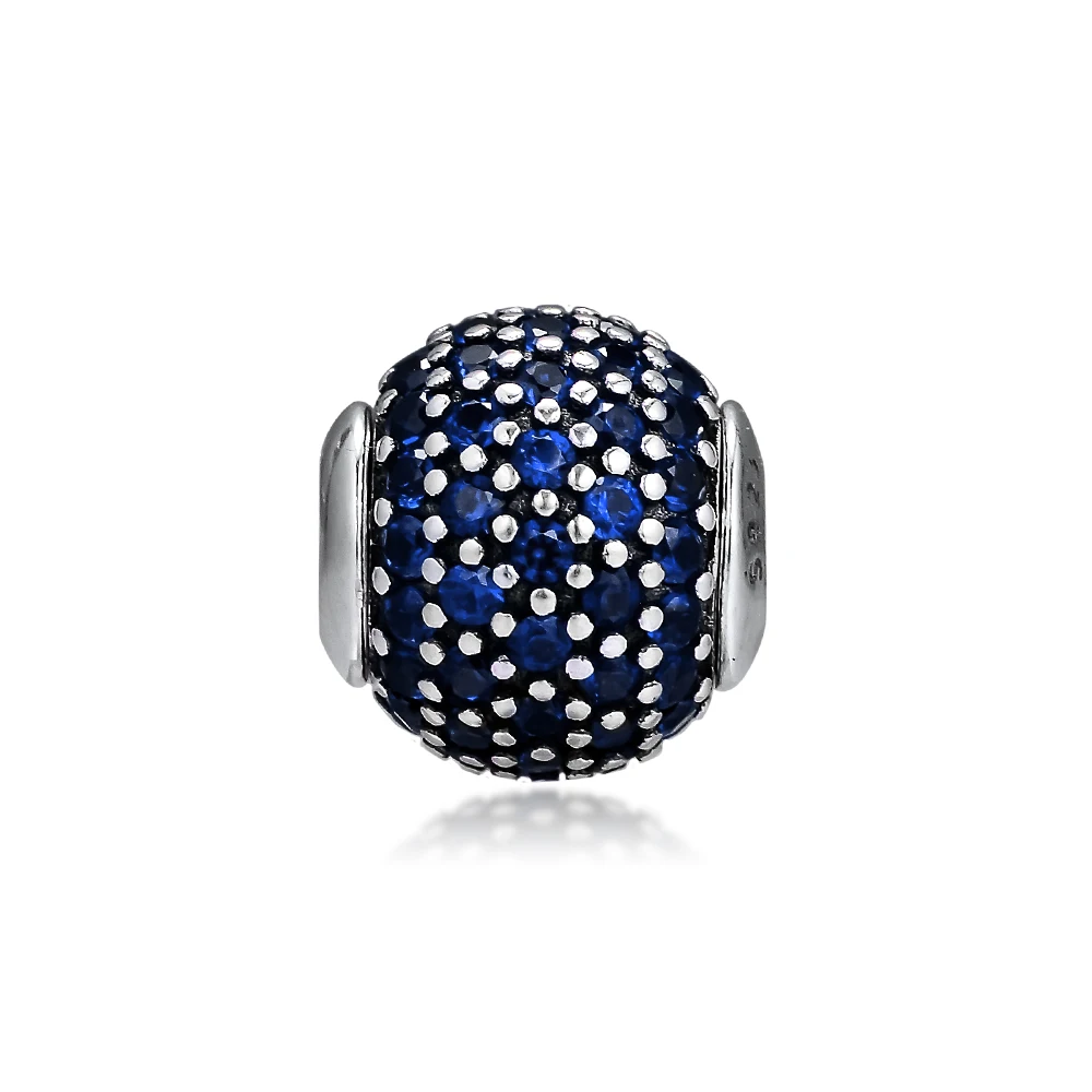 Подходит для Pandora Essence браслеты с фианитом мира серебряные бусины 925 пробы