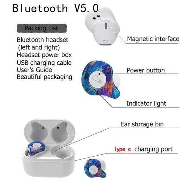 Оригинальные мини наушники Sabbat X12 Pro Bluetooth 5 0 TWS беспроводные спортивные IPX5 с