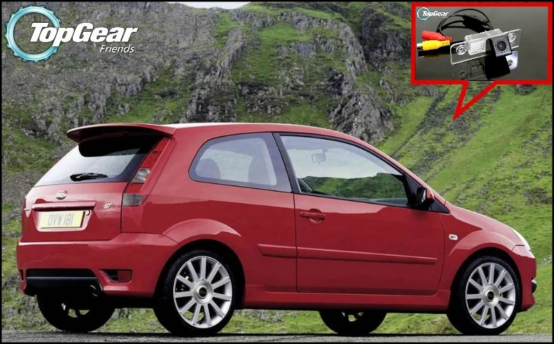 Автомобильная камера для Ford Fiesta MK5 ST / Classic Ikon 2002 ~ 2008 заднего вида высокого