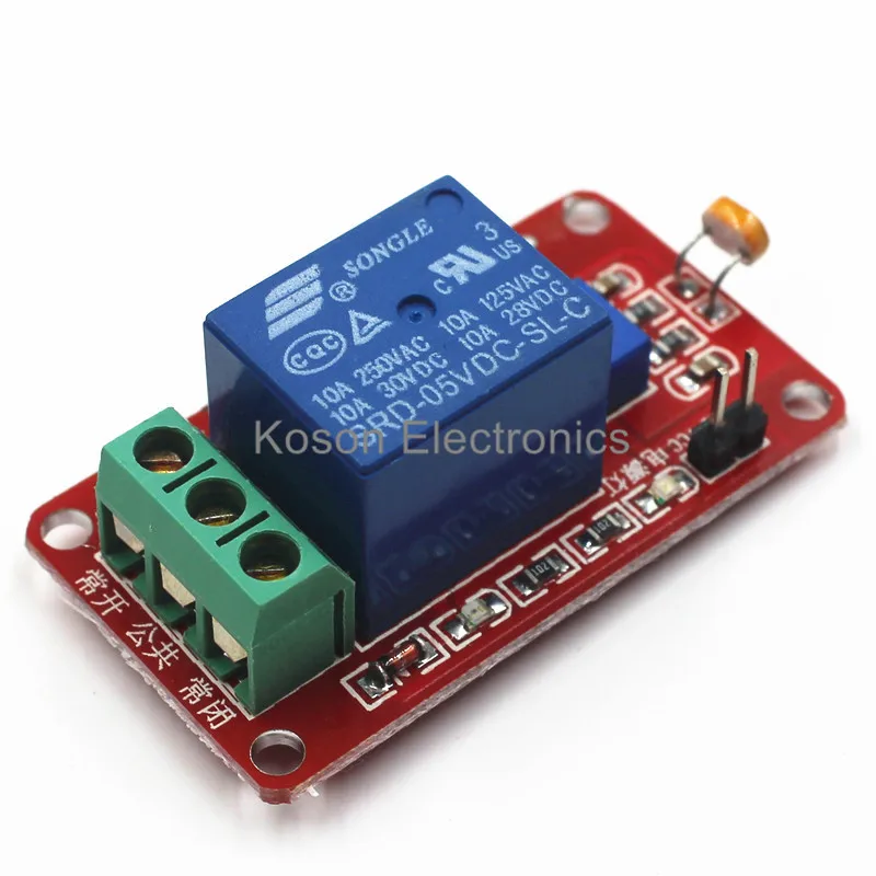 Фото Светочувствительное реле LSR релейный модуль 5 В для Arduino DIY Строительство и Светочувствительное реле LSR релейный модуль 5 В для Arduino DIY Строительство и