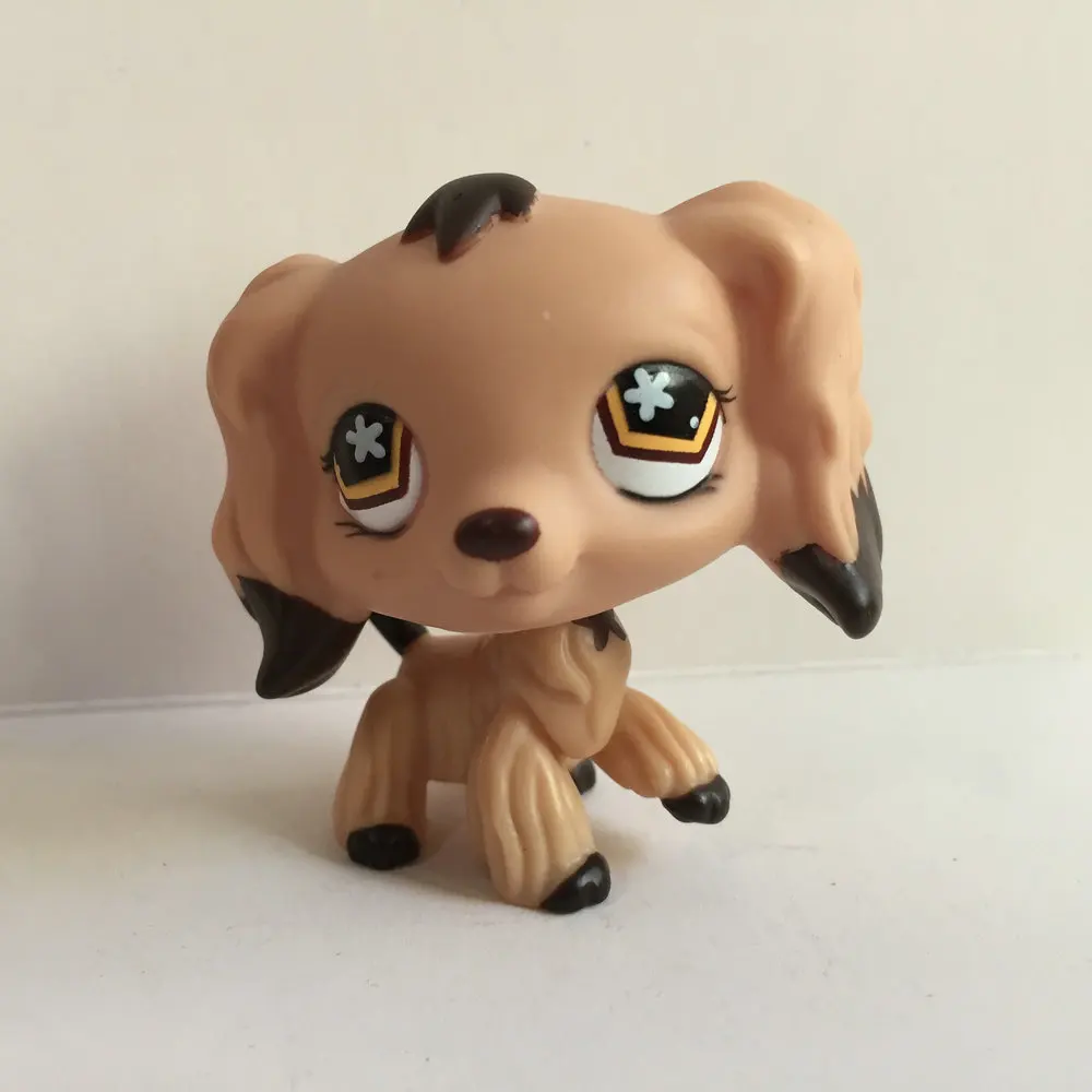 Милые животные магазин спаниель собака ребенок девочка мальчик фигура Littlest