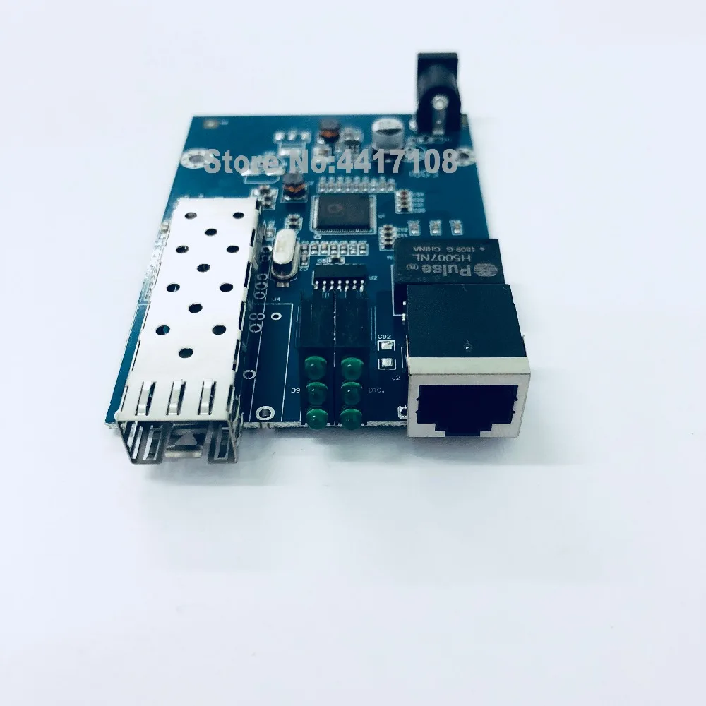 SFP волоконно-RJ45 конвертер гигабитный GPON/OLT медиаконвертер 1000 Мбит/с