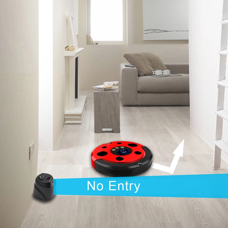 

Prainskel Original FR-8 Wireless Beatle wifi Robot Vacuum Cleaner Planned Route For Home Washing