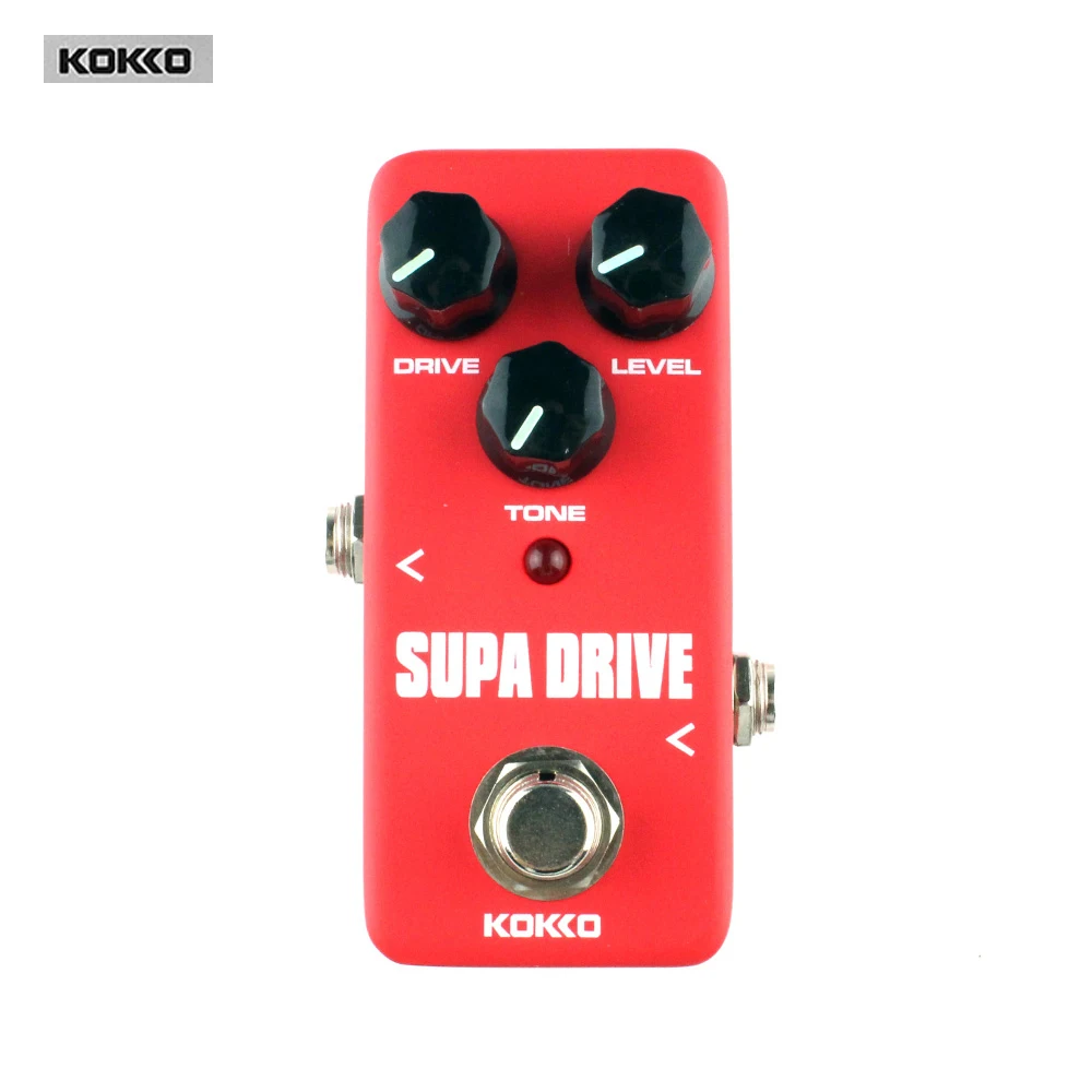Kokko FOD5 Mini Supa Drive педаль для гитарных эффектов/усилитель овердрайв мощная трубка