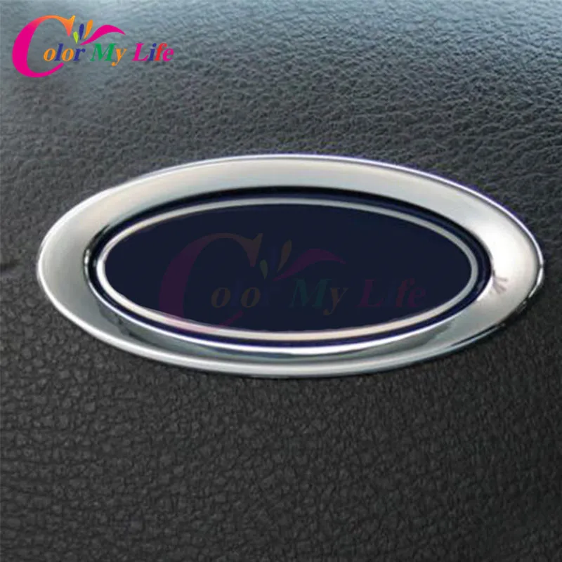 Цветная хромированная наклейка на руль автомобиля из АБС пластика My Life с