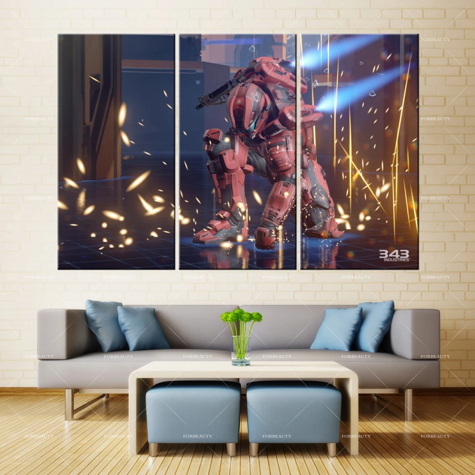 3 Панель современный дом Книги по искусству стен HD картина холст спандекса