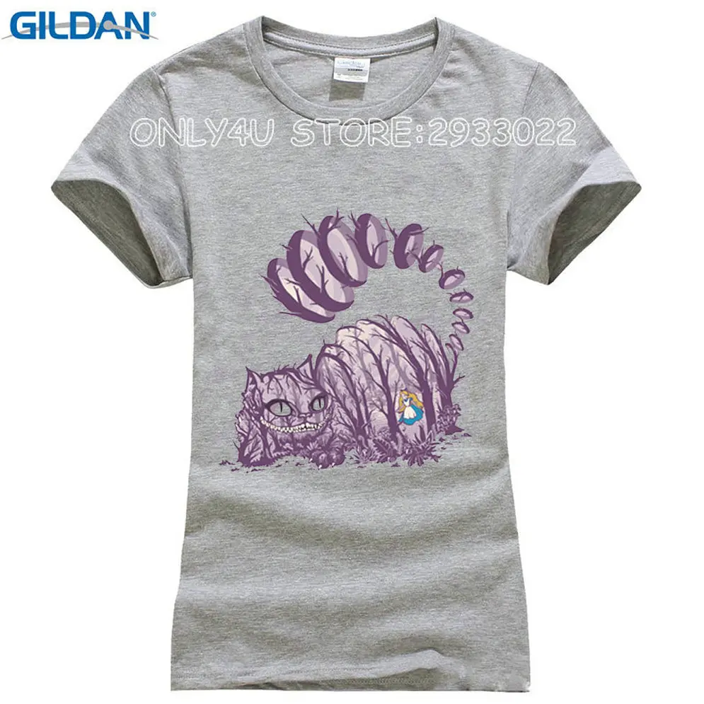 Футболка Большой Фиолетовый зуб призрак Чеширский новые потому что дизайн кошка