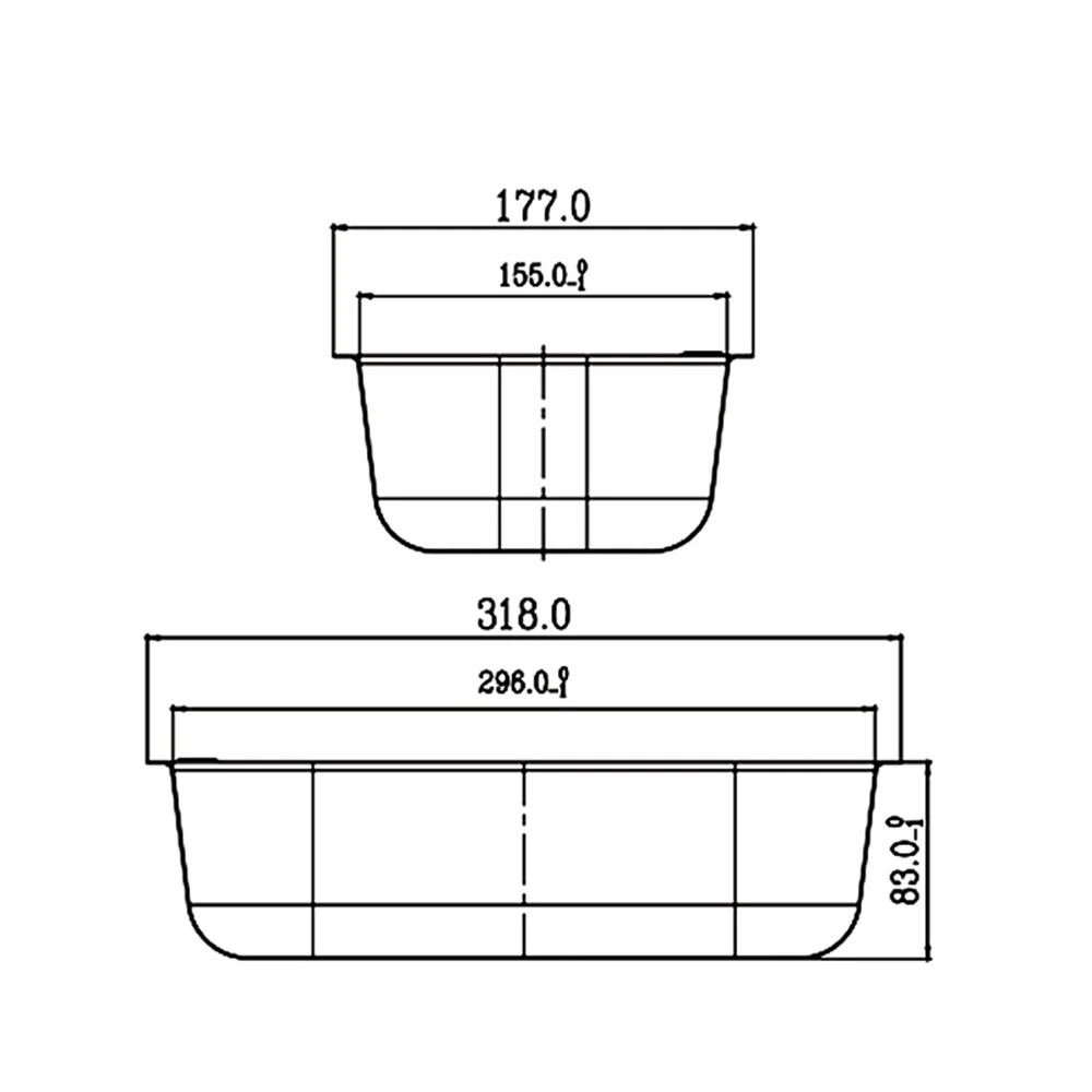 Talea Популярные лоток Нержавеющая сталь кухонные фрукты овощи блюдо для слива
