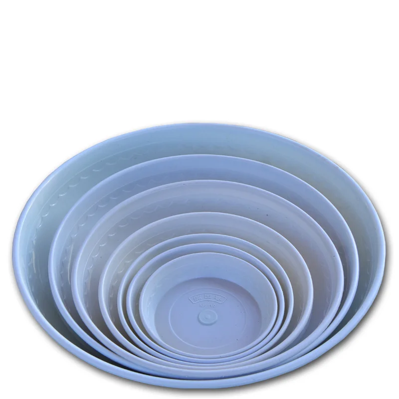 2 шт. круглый поднос для цветочных горшков из мягкого пластика суккулентов