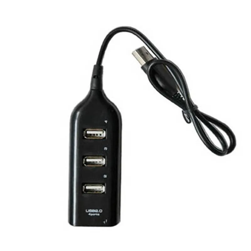Высокоскоростной концентратор usb хаб 2 0 4 портовый сплиттер для ноутбуков Windows