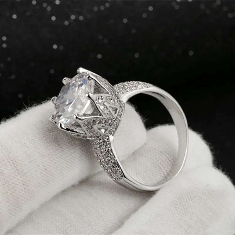 Женские обручальные кольца CC обручальное кольцо Бижу CC1157 для невесты | Украшения