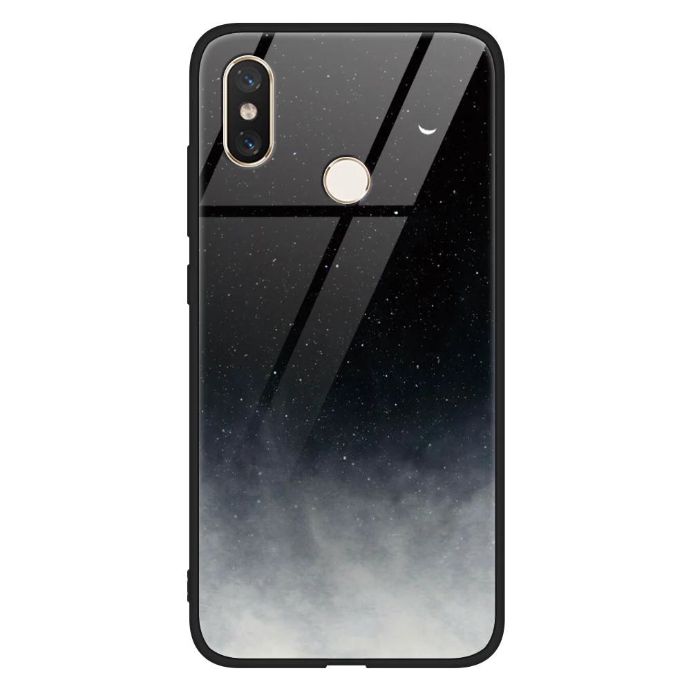 Чехол из закаленного стекла для Xiaomi Redmi Note K20 7 7S S2 5 6 Pro Plus 6A Y3 Space, Роскошный чехол для Xaiomi Redmi Note 7 Pro - Цвет: xkheihui
