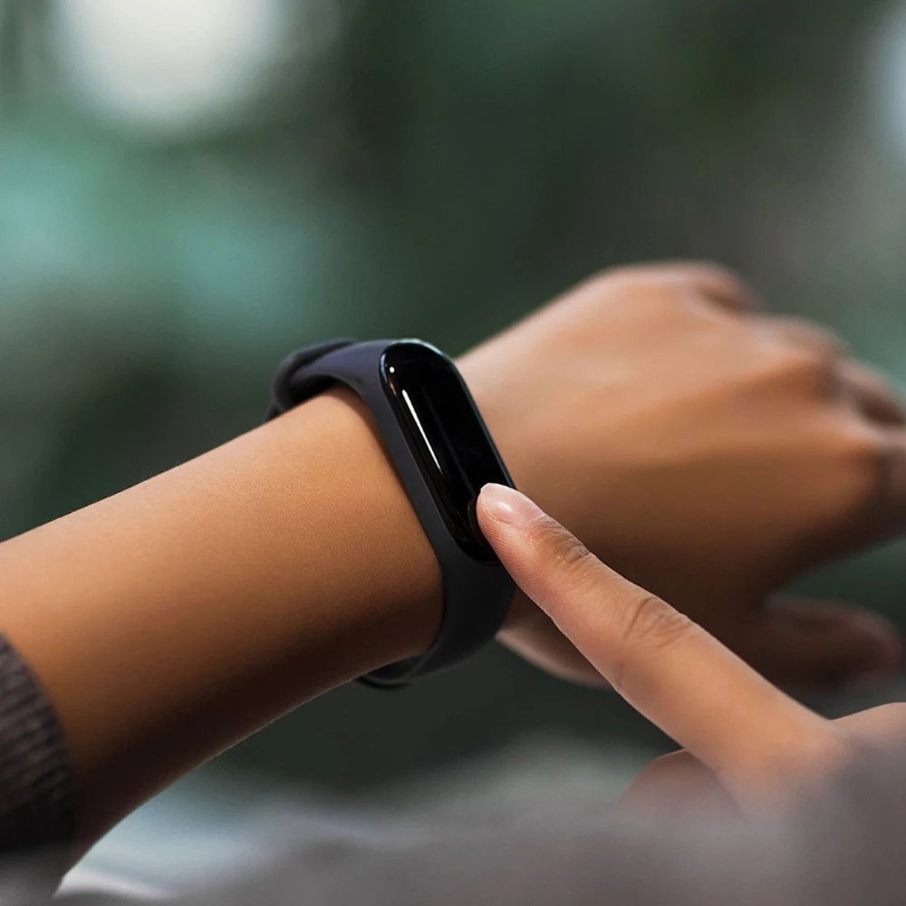 Оригинальный Смарт браслет Xiaomi Mi Band 3 с монитором сердечного ритма сенсорным OLED