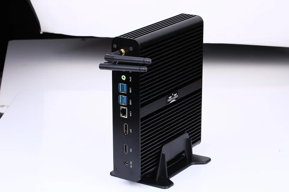 Причастником B13 безвентиляторный настольный компьютер мини ПК I5 7200U i7 7500U Windows 10 Max 16 Гб ram 512 ГБ SSD 1 ТБ HDD Free 300M WiFi 1,5 M HDMI