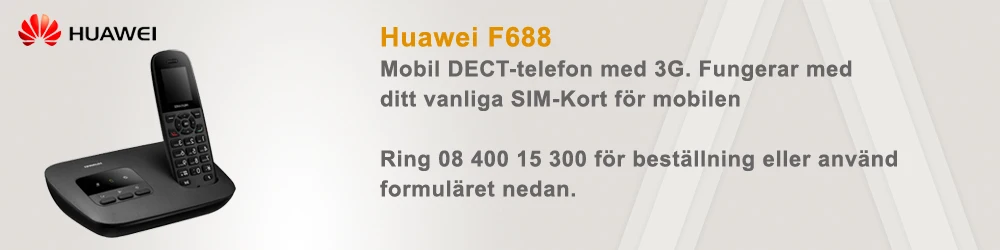 Лот из 10 шт huawei F688-20 UTMS/WCDMA 900/2100Mhz фиксированный беспроводной терминал и DECT телефон