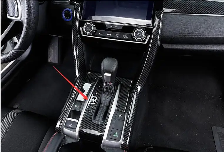 Новый рычаг переключения передач из углеродного волокна для Honda Civic X 2016 2017 10th