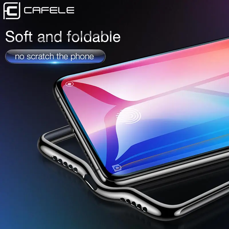 Мягкий чехол Cafele из ТПУ для Xiaomi mi 9 Чехлы блестящий телефона ультра тонкий