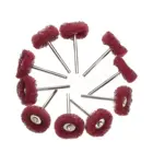 10 шт. Аксессуары Dremel 3 мм полировальный круг электрическая шлифовальная щетка шлифовальный полировальный коврик для дрели шлифовальный станок вращающиеся инструменты