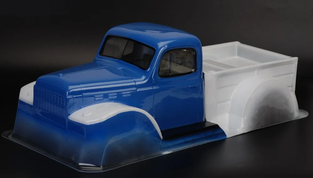 1/10 масштаб грузовик rc автомобиль 1:10 гусеничный прозрачный корпус для Kyosho AXIAL Tamiya(1 шт.) прозрачный корпус 313 мм WB осевой