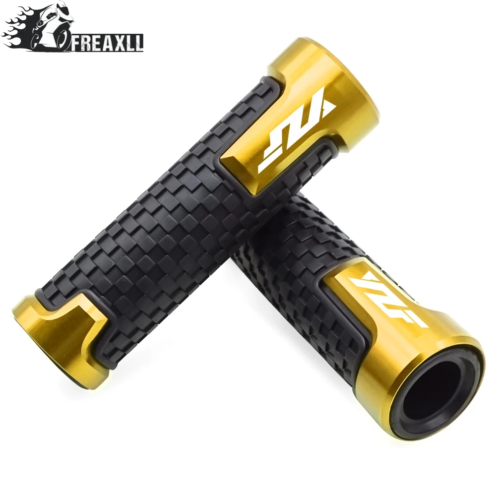 

22mm 7/8'' Motorcycle Accessories Anti-Skid Handle Grips grips handlebar For Kawasaki YZF 2004-2008 2005 2006 2007 2008