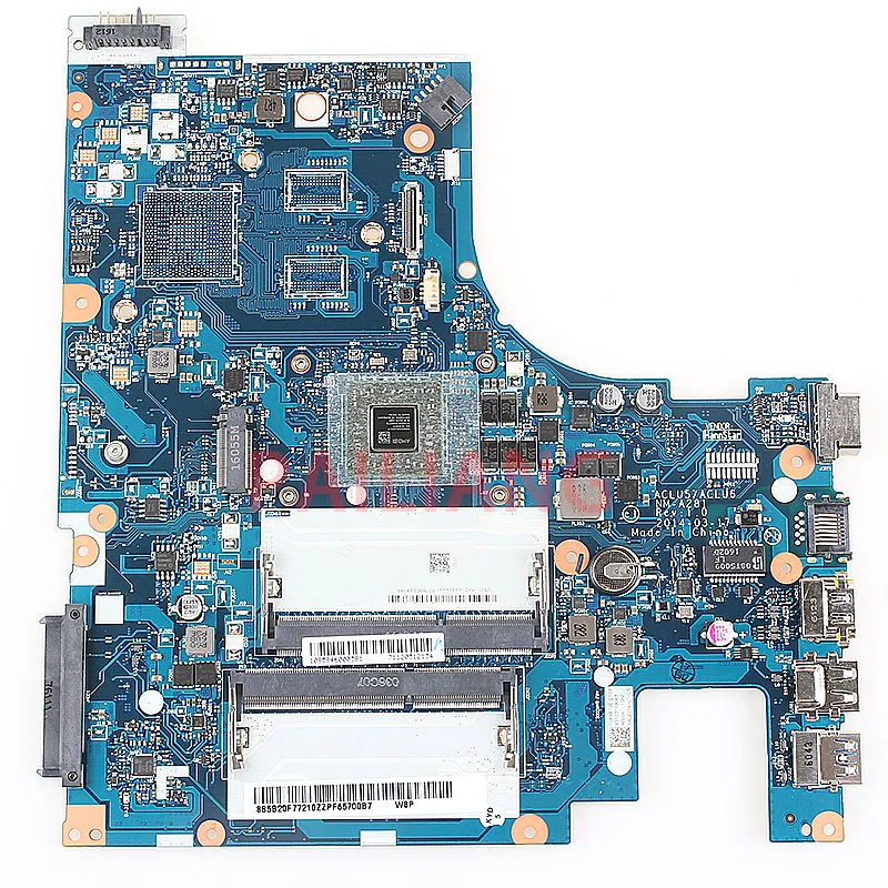 

PAILIANG Laptop motherboard for Lenovo G50-45 PC Mainboard AMD AM6210 MB ACLU5 ACLU6 NM-A281 15 inch full tesed DDR3