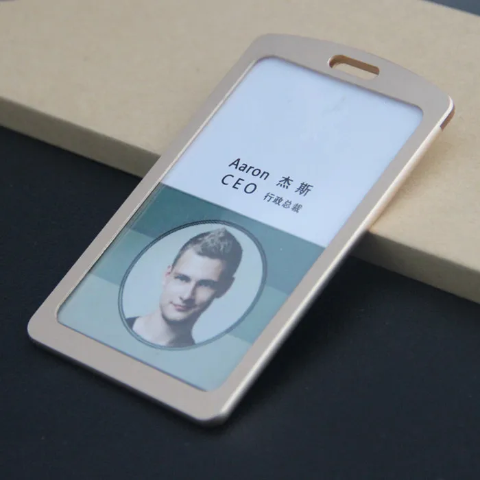 Вертикальный держатель для банковских карт металлический корпус из