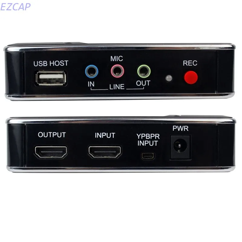 Ezcap280 hdmi Карта видеозахвата 1080P HDMI рекордер для XBOX One 360 PS3 PS4 Wii U HDMI/YPbPR к HDMI/USB