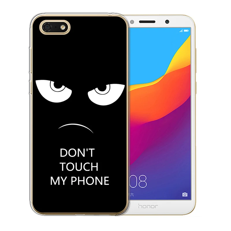 Для Huawei P8 P9 P10 P20 P Smart Lite Plus Pro 2017 Mate 9 10 20 чехол для телефона милый не трогай мой
