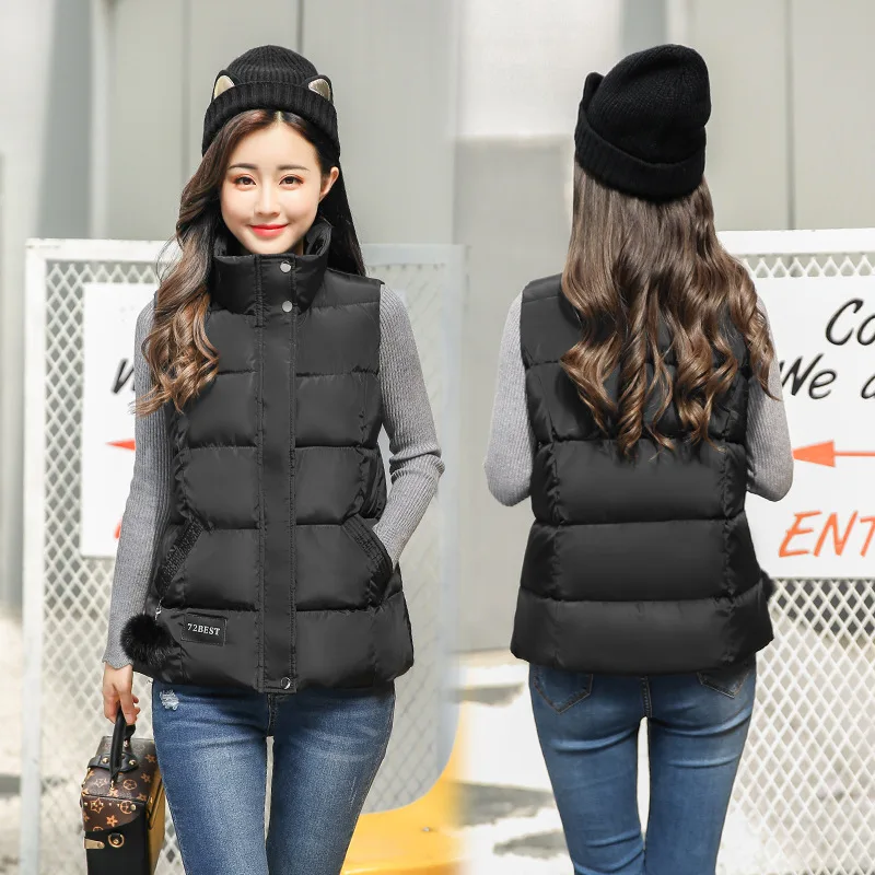 В режиме реального времени осенью и зимой 2017 Новый шаблон жилет корейский