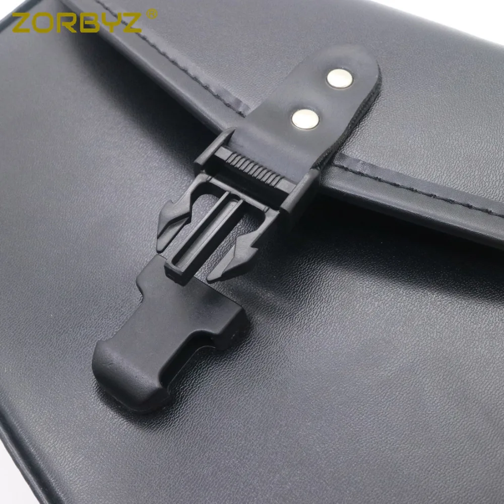 ZORBYZ новые черные левые Сумки из искусственной кожи седельные сумки Боковая Сумка