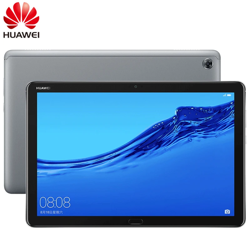 Глобальный Встроенная память HUAWEI MediaPad M5 lite 10," Android 8,0 Octa Core 4 Гб Оперативная память 64 Гб/128 ГБ Встроенная память Тип-C 1920 × 1200 ips для настольного компьютера