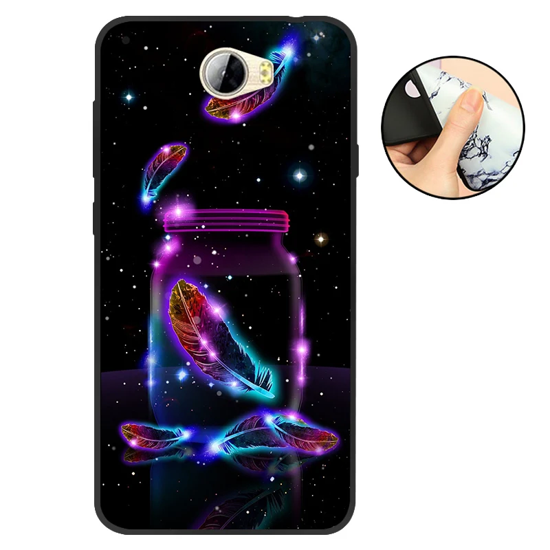 Для huawei Y5 II чехол для huawei Y5 2 Y5II CUN-L21 CUN-U29 задняя крышка Y6 II Компактный Мягкий ТПУ силиконовый чехол для Honor 5A LYO-L21 черный